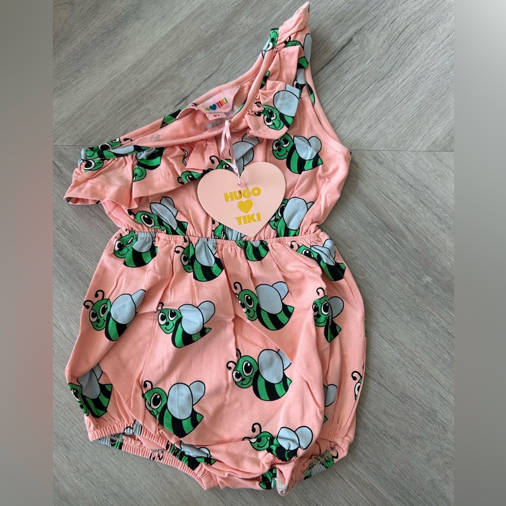 8T NEW Hugo Loves Tiki Bee Romper